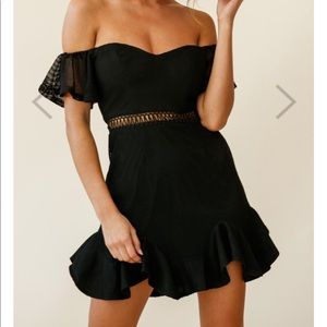 Chi Chi Sweetheart Neckline Off-Shoulder Dress